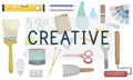 Creative Creativity Inspire Ideas Innovation Concept Royalty Free Stock Photo