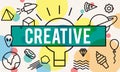 Creative Creativity Inspire Ideas Innovation Concept Royalty Free Stock Photo