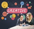 Creative Creativity Thinking Invention Concept Royalty Free Stock Photo