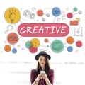 Creative Creativity Thinking Invention Concept Royalty Free Stock Photo
