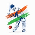 Creative cricket banner design