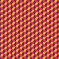 Creative cube shape design pattern Royalty Free Stock Photo