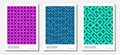 Creative design collection Bauhaus Multicolor geometric templates