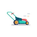 Creative Electric Lawn Scarifier Design Icon Royalty Free Stock Photo