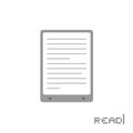 Electronic book icon Royalty Free Stock Photo