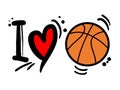 I love basketball message