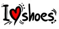 Love shoes symbol