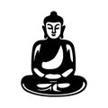 Meditation pose man Royalty Free Stock Photo