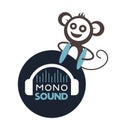 Creative design of musical monkey symbol