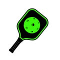 Pickleball racket illustration