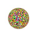 Pixel color bubble