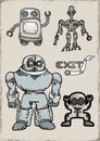 Robots Royalty Free Stock Photo