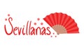 Sevillanas symbol Royalty Free Stock Photo