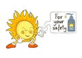 Sun and for your safety message