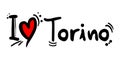Torino love message