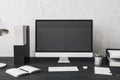 Creative designer desktop mockup