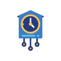 Creative Designer Wall Clock Design Icon Royalty Free Stock Photo
