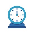 Creative Desk Clock Design Icon Royalty Free Stock Photo
