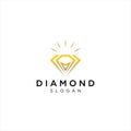 Creative Diamond Concept Logo Design Template