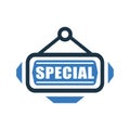 Special Offer, especial, sticker icon