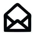 A creative envelope letter icon