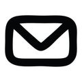 A creative envelope letter icon