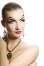 Creative fashion make-up Royalty Free Stock Photo