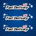 Creative Fast Delivery Banners