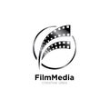 Creative Film Concept Logo Design Template Royalty Free Stock Photo