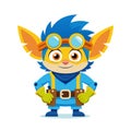 Creative Gizmo the Gadgeteer Character Royalty Free Stock Photo