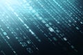 Creative binary code background Royalty Free Stock Photo