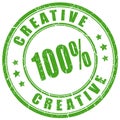 Creative vector stamp Royalty Free Stock Photo