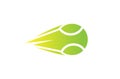 Creative Green Speed tennis Ball Logo