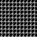 Vector seamless pattern of squares and rhombuses in grey scale Royalty Free Stock Photo