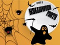 Creative Halloween party poster