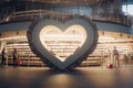 Creative HeartShaped Book Displays in Libraries