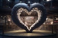 Creative HeartShaped Book Displays in Libraries