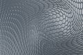 Creative hexagonal gray honeycomb wireframe backdrop. Royalty Free Stock Photo