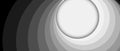 Creative horizontal website screen part for responsive web design project development