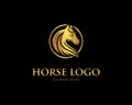 Creative Horse Elegant Logo Icon. Royalty Free Stock Photo