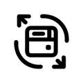 Creative Icon for Incremental Backup Solutions
