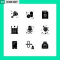 9 Creative Icons Modern Signs and Symbols of chair, improvement, harry potter, human, performance