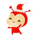Christmas Retro Cartoon Of Kawaii Lady Bug