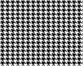 Creative illustration of fabric houndstooth seamless pattern background. Geometric print hounds tooth art design. Abstract concept Royalty Free Stock Photo