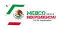 Viva Mexico, traditional mexican phrase holiday Royalty Free Stock Photo