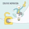 Creative inspiration concept