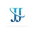 Creative JJ logo icon design