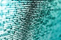 Creative Js HTML5 closeup set on background. Web server data on a monitor. Abstract computer script source code. Programming Royalty Free Stock Photo