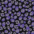 Creative leopard seamless patternin pixel art style. Camouflage cheetah fur wallpaper