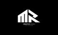 Creative letter Mr branding monogram logo Royalty Free Stock Photo